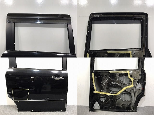 セレナ/ハイウェイスター C26/FC26/FNC26/HFC26/FPC26/FNPC26 純正 右 スライド ドア バイザー付 ダイヤモンドブラック G41 日産(129374)