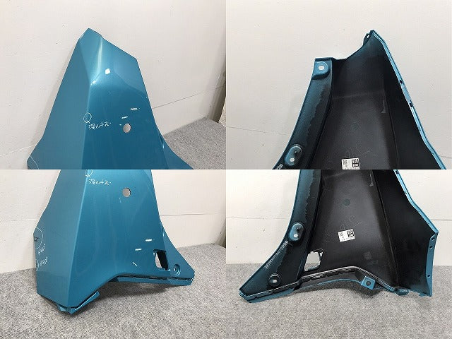 ルーミー/タンク/トール/ジャスティ M900A/S/F/M910A/S/F 純正 左 リア コーナーバンパー/コーナーパネル 52553-B1020 ターコイズブルーマイカ B86(129388)