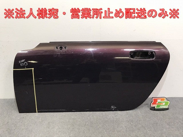 コペン/COPEN L880K 純正 左 フロント ドア ダークレッドマイカ 3Q8 ダイハツ/DAIHATSU(129411)