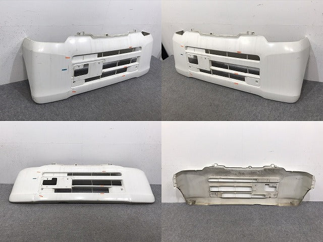 クリッパー NV100/クリッパー トラック NT100 U71V U72V/U71T U72T 純正 後期 フロント バンパー 6400D135 白素地 日産(129422)