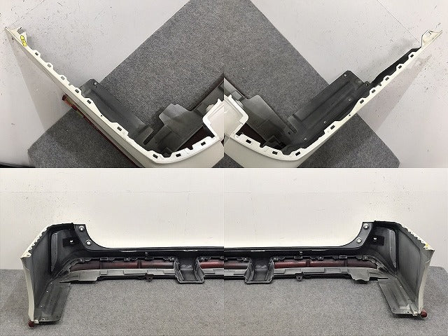 セレナ/NISMO/ニスモ C27/GFC27 純正 リア バンパー スポイラー付 10333-17A01 ブリリアントホワイトパール QAB 日産(129473)