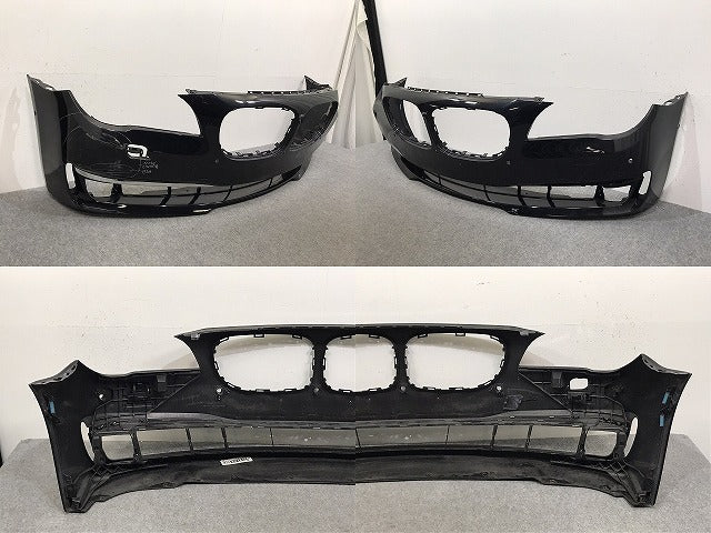 7シリーズ F01/F02/F04 2012-2015 純正 後期 フロント バンパー 5111 7295279 ブラックサファイア 475 BMW(129496)
