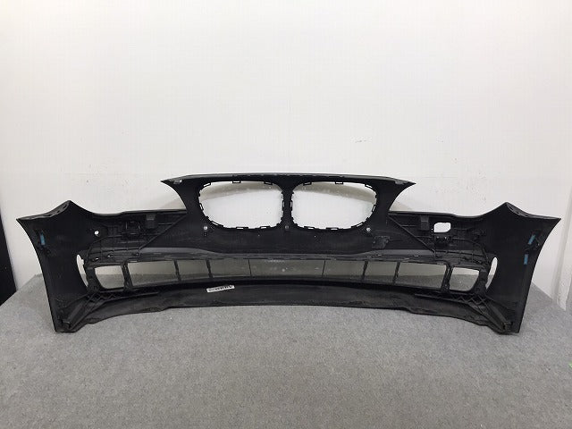 7シリーズ F01/F02/F04 2012-2015 純正 後期 フロント バンパー 5111 7295279 ブラックサファイア 475 BMW(129496)