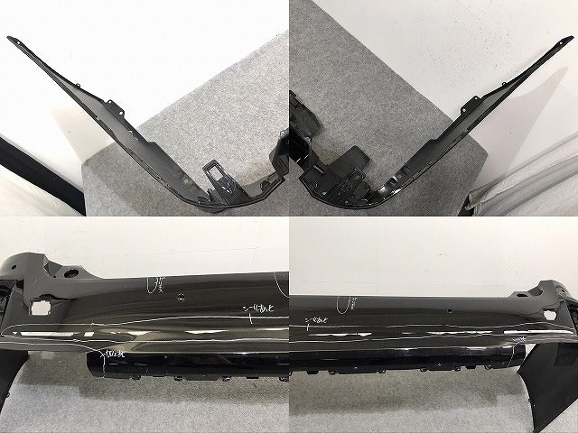 ヴェルファイア/Z/アルファード/S 30系/AGH30W/AGH35W/GGH30W/GGH35W/AYH30W 純正 リアバンパー 52159-58190 ブラック 202 トヨタ(129515)