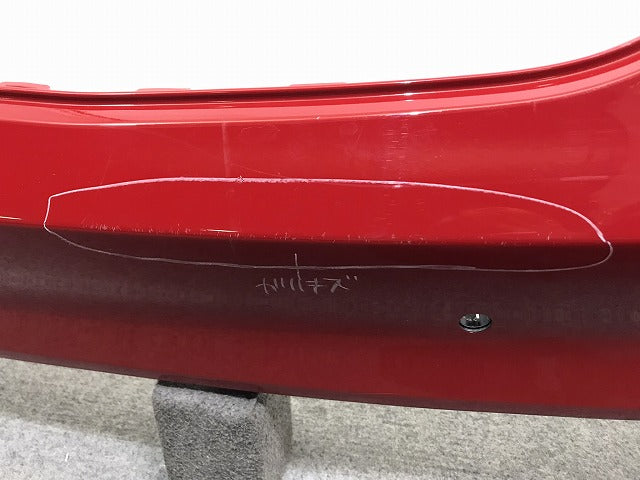 CLAクラス クーペ C117/2013-2016 純正 前期 リア バンパー A1178800440 ジュピターレッド 589 メルセデスベンツ(129516)