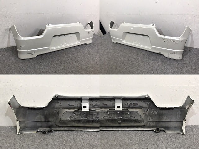 ワゴンR FZ/フレア XS 前期/ハイブリット MH55S/MH95S/MJ55S/MJ95S 純正 リア バンパー 71811-63R2 ピュアホワイトパール ZVR(129541)