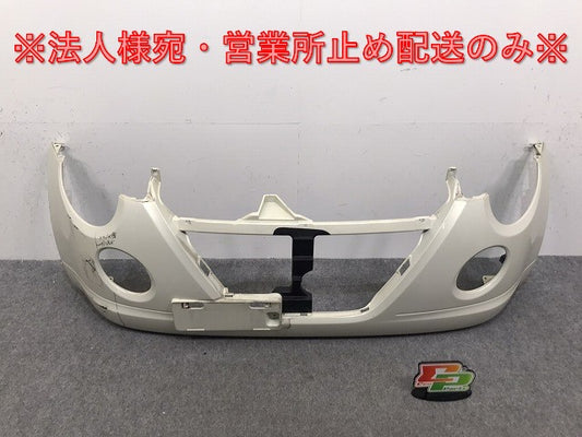 コペン L880K 純正 フロント バンパー 52110-97208 DC・パールホワイトI W16 ダイハツ(129588)