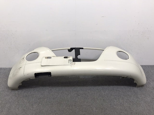 コペン L880K 純正 フロント バンパー 52110-97208 DC・パールホワイトI W16 ダイハツ(129588)
