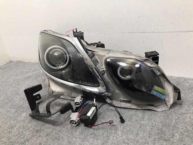GS 190系/GRS191/GRS196/GWS191/URS190/UZS190 純正 右 ヘッドライト キセノン HID レベライザーAFS無 刻印30 30-321 レクサス(129651)