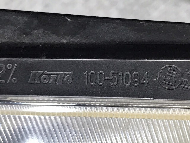 ムーヴ/ステラ/カスタム LA100S/LA110S/LA100F/LA110F 純正 後期 右 ヘッドライト/ランプ LED レベライザー KOITO 100-51094(129700)