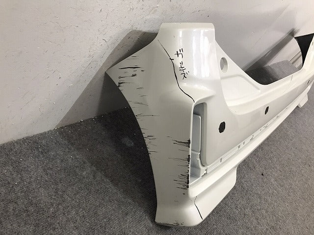 スペーシアカスタム/フレアワゴンカスタムスタイル MK53S/MM53S 純正 リア バンパー 71811-79R5/79R6 ピュアホワイトパール ZVR(129748)