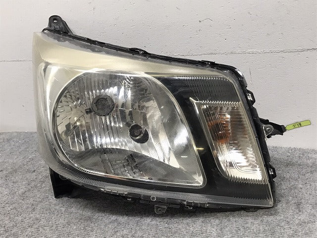 ムーヴ/ステラ LA100S/LA110S/LA100F/LA110F 純正 後期 右 ヘッドライト/ランプ ハロゲン レベライザー STANLEY W1148 81110-B2750(129771)