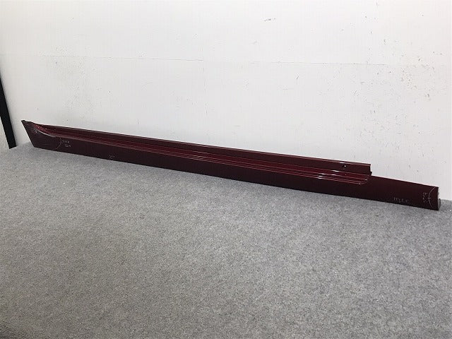 マークX 130系/GRX130/GRX133/GRX135 純正 右 サイドステップ/サイドスカート 75850-22180 レッド メタリック 3R6 or 3Q3 トヨタ(129820)