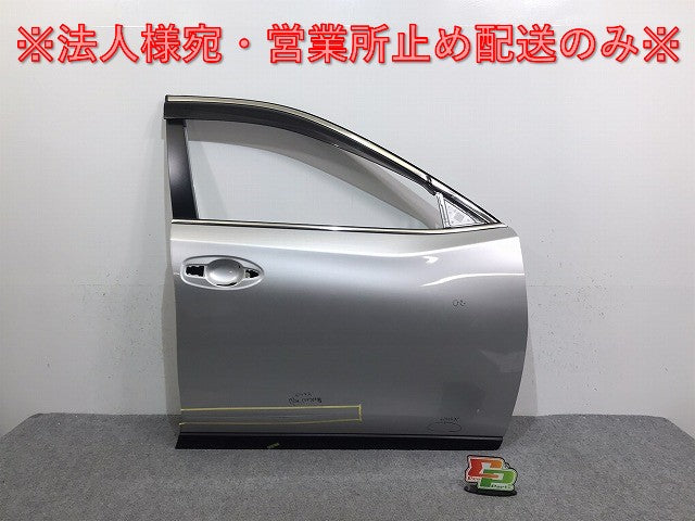エクストレイル/X-TRAIL T32/NT32/HT32/HNT32 純正 右フロントドア バイザー付 ブリリアントシルバーメタリック K23 日産(129832)