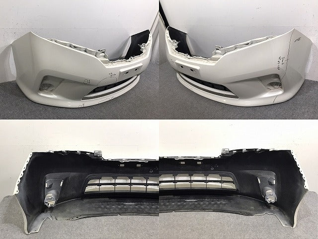 セレナ ハイウェイスター C26/FPC26/NC26/FNPC26/HC26/HFC26/FNC26 純正 前期 フロント バンパー 62022 1VF0H ホワイトパール QAB(129878)