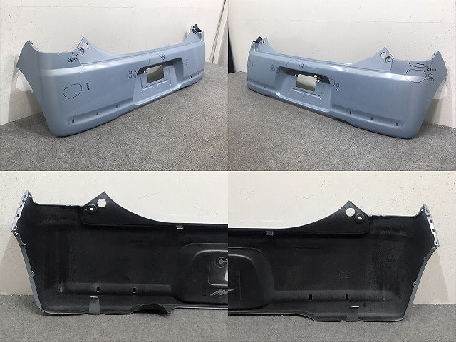 ミラ ココア L675S/L685S 純正 リア バンパー 52159-B2500 ミストブルーマイカメタリック B69 ダイハツ(129916)