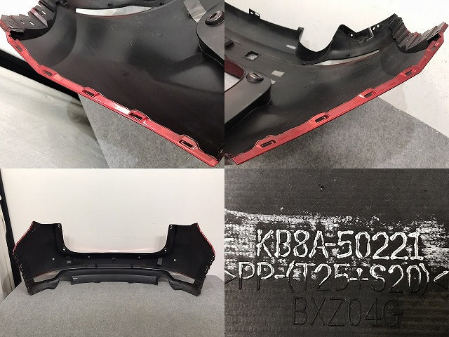 CX-5/CX5 KFEP/KF2P/KF5P 純正 前期 リア バンパー KB8A-50221 ソウルレッドプレミアムメタリック 41V マツダ(129965)