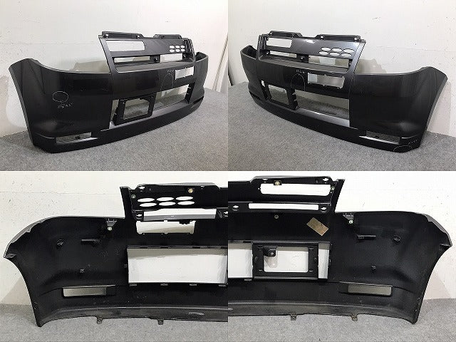 eKスポーツ R/X/オッティ RS/RX H81W/H91W 純正 後期 フロント バンパー MN111077 ミディアムグレー A38 三菱(130050)