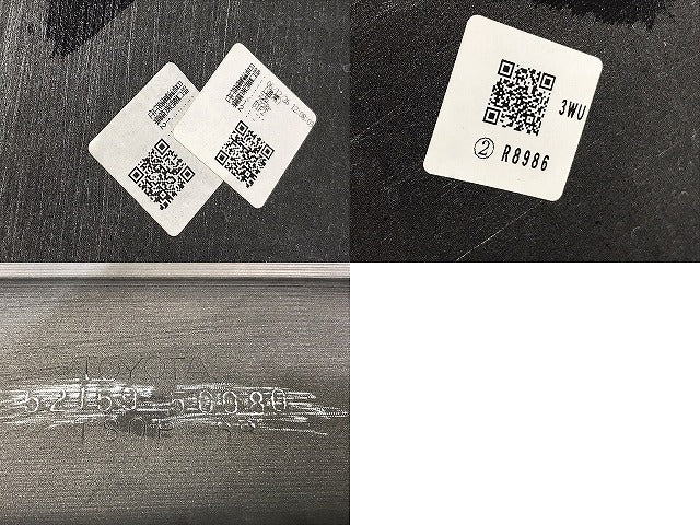 LS/LS460/LS600 USF40/USF41/USF45/USF46/UVF45/UVF46 純正 前期 リア バンパー 52159-50080 プレミアムシルバー 1F2 レクサス(130059)