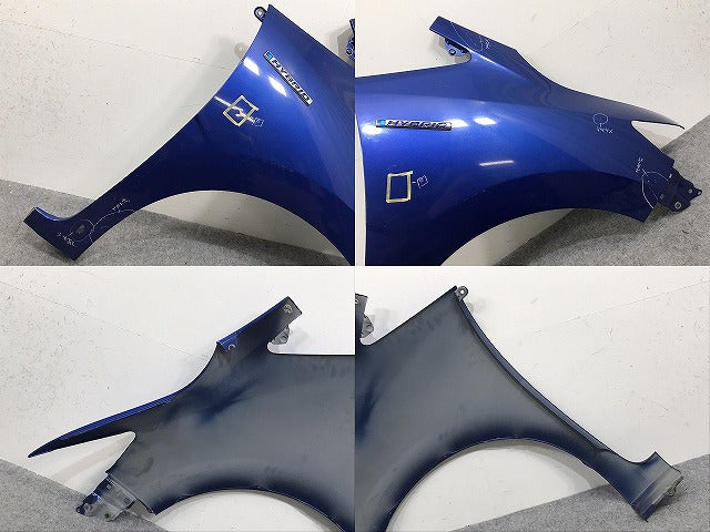 フィット ハイブリッド GP5/GP6/GK3/GK4/GK5/GK6 純正 右 フロント フェンダー ブリリアントスポーティーブルーメタリック B593M(130074)