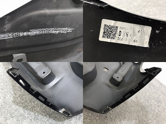 スペーシア カスタム/フレアワゴンカスタムスタイル MK53S/MM53S 純正 リア バンパー 71811-79R5/79R6 ブラックパール3 ZJ3(130102)