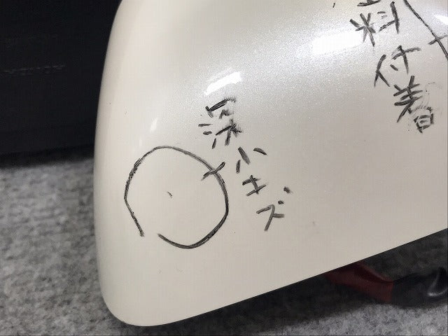 N-BOX/NBOX Nボックス/カスタム JF1/JF2 純正 右 ドアミラー 9線 ウインカー付 Murakami P9292 ホワイト パール ホンダ(130154)