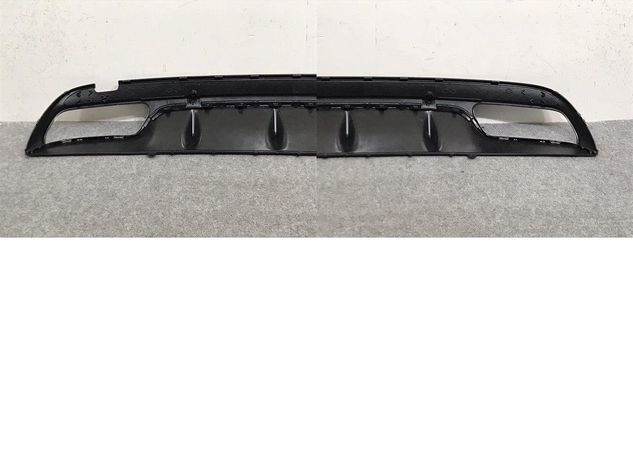 新品!Cクラス セダン W205 AMG 純正 リアバンパーガーニッシュ ロアカバー アンダー A 205 885 64 38 2058856438 メルセデスベンツ(130234)