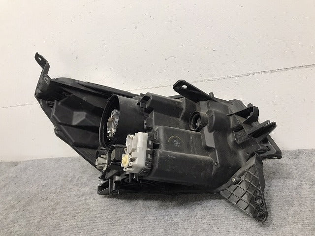 ルークス/ハイウェイスター/パレット/SW ML21S/MK21S 純正 左 ヘッドライト キセノン HID AFS無 レベライザー 刻印A 100-59207 02260-4A00K(130276)
