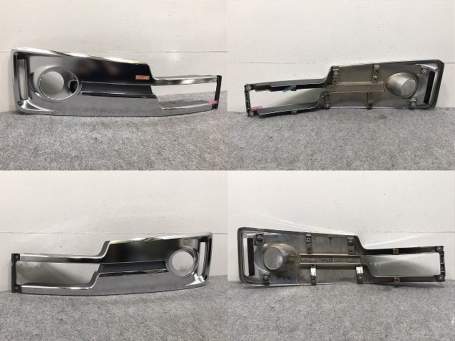 セレナ/ライダー/オーテック C26/NC26/HC26 純正 前期 左右 フロント フォグカバー/フォグランプカバー 62255-1A23A/62254-1A23A メッキ(130486)