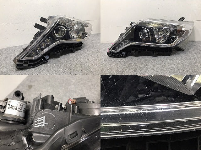 ランドクルーザー ランクル プラド 150系 TRJ150W GDJ150W GDJ151W GRJ150W GRJ151W 純正 中期 左 ヘッドライト LED レベ 60-215(130522)