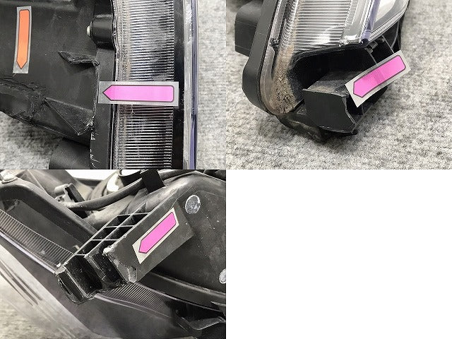 ランドクルーザー ランクル プラド 150系 TRJ150W GDJ150W GDJ151W GRJ150W GRJ151W 純正 中期 左 ヘッドライト LED レベ 60-215(130522)