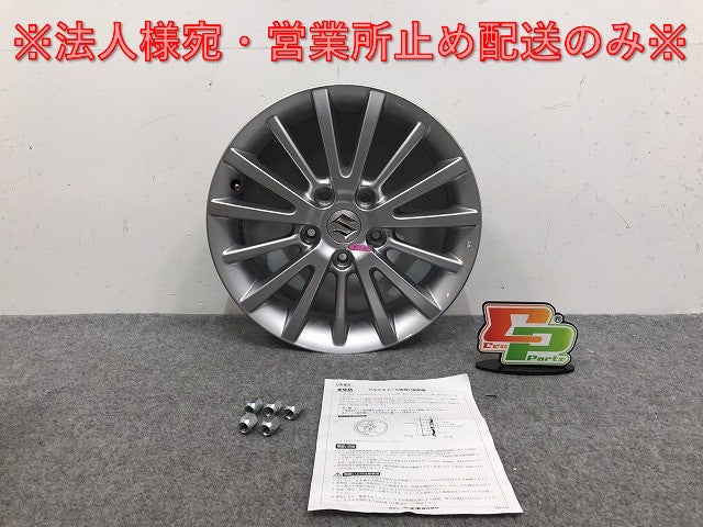 新品!スイフト スポーツ ZC31S 純正 ホイール 1本のみ 16x6 ET50 5穴 5H PCD114.3 ハブ径60mm 43210 57K10 43200-57852-ZA8 スズキ(130556)