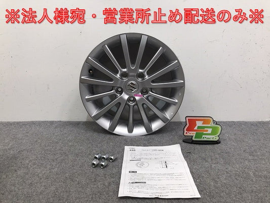 新品!スイフト スポーツ ZC31S 純正 ホイール 1本のみ 16x6 ET50 5穴 5H PCD114.3 ハブ径60mm 43210 57K10 43200-57852-ZA8 スズキ(130556)