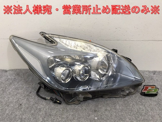 プリウス ZVW30 純正 前期 右 ヘッドライト ランプ LED レベライザー 刻印二 KOITO 47-30 81145-47241 トヨタ(130595)