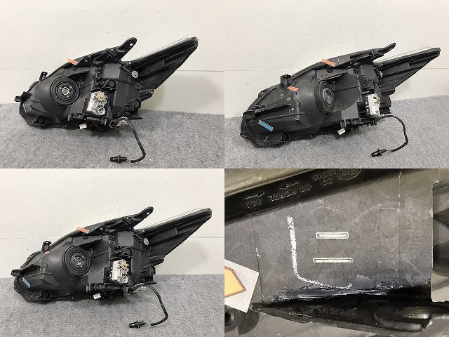 プリウス ZVW30 純正 前期 右 ヘッドライト ランプ LED レベライザー 刻印二 KOITO 47-30 81145-47241 トヨタ(130595)