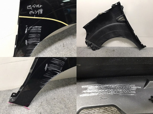 キャスト スタイル スポーツ ピクシスジョイ FX FG S LA250S LA260S LA250A L260A 純正 右フロントフェンダー 53811-B2A20 X07(130736)
