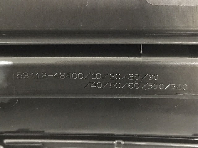 新品!ハリアー/ハイブリッド 80系/MXUA80/MXUA85/AXUH80/AXUH85 純正 フロントグリル/ロアグリル 53112-48400 素地 トヨタ(130793)