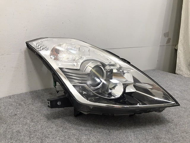 フェアレディZ 33/Z33/HZ33 純正 後期 右 ヘッドライト/ランプ キセノン HID バラスト レベライザー AFS無 刻印P KOITO 100-63820 日産(130887)