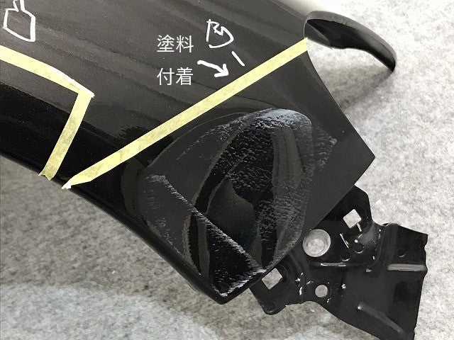 RX-8/RX8 SE3P 純正 後期 右 フロント フェンダー ブラック メタリック 35N or A3F マツダ(130899)