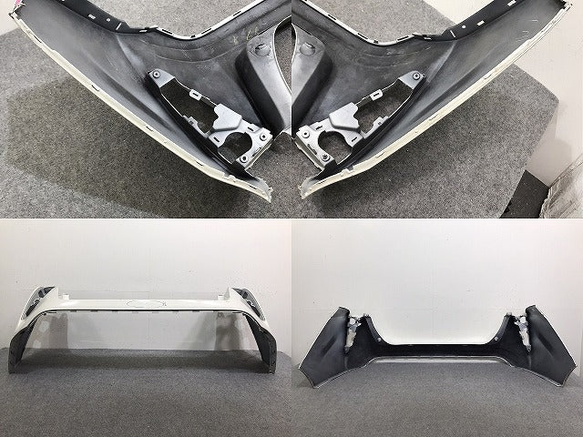 プリウス 50系/ZVW50/ZVW51/ZVW55 純正 前期 リア バンパー 52159-47110/30 ホワイトパールクリスタルシャイン 070 トヨタ(130901)