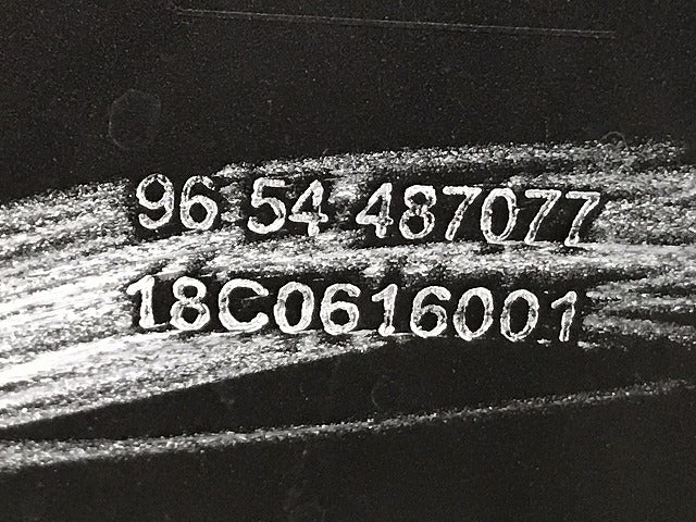C4 ピカソ B585FTP B585FXP B585F04P B585F02P 純正 後期 リア バンパー 96 54 487077 18C0616001 ブルーキャノス KGQ シトロエン(131062)