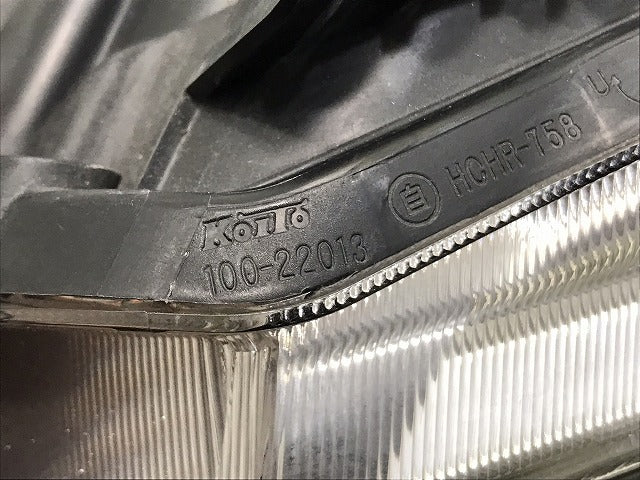 ステップワゴン RK1 RK2 スパーダ RK5 RK6 純正 前期 左 ヘッドライト キセノン HID レベライザー付 AFS無 刻印J1 KOITO 100-22013(131076)