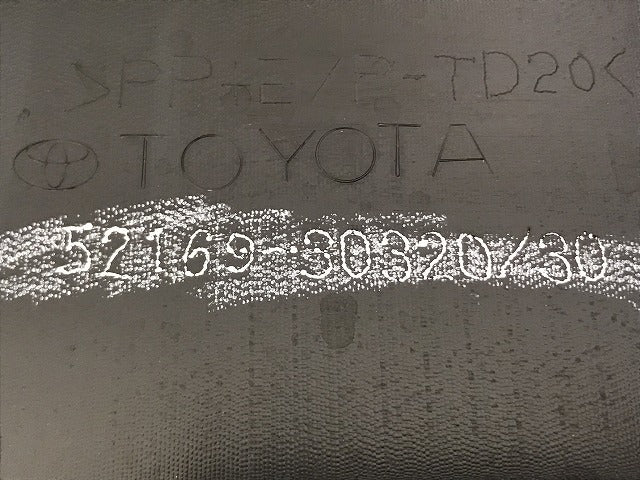 新車取り外し!クラウン/クロスオーバー TZSH35/AZSH35 純正 リア スポイラー/ディフューザー 52169-30320/30 素地 トヨタ(131127)