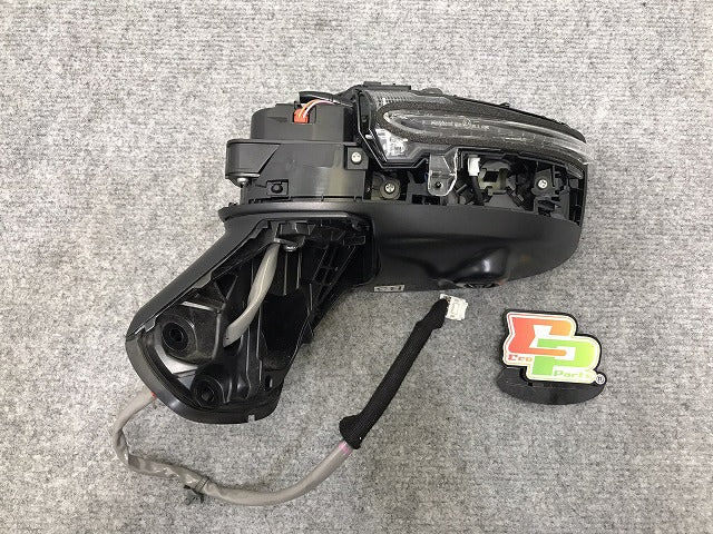 ノート/NOTE E12/HE12/NE12/SNE12 純正 後期 左 ドアミラー 12線 ウインカー カメラ付 Murakami G579/G531 96302-5WJ3B 日産(131158)