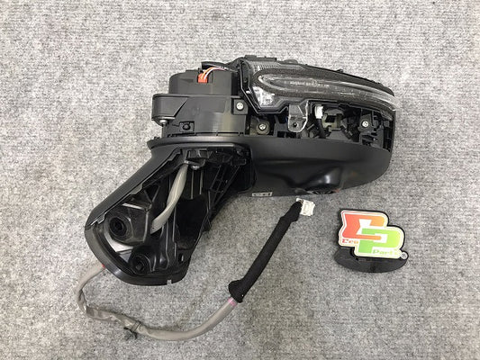 ノート/NOTE E12/HE12/NE12/SNE12 純正 後期 左 ドアミラー 12線 ウインカー カメラ付 Murakami G579/G531 96302-5WJ3B 日産(131158)