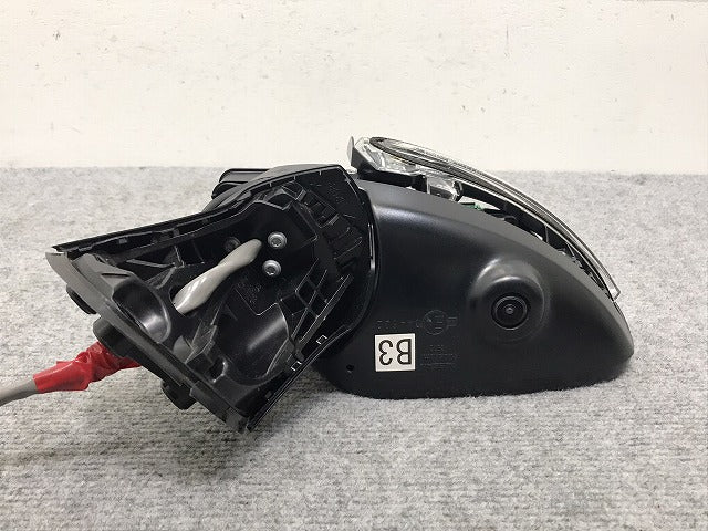 ノート/NOTE E12/HE12/NE12/SNE12 純正 後期 左 ドアミラー 12線 ウインカー カメラ付 Murakami G579/G531 96302-5WJ3B 日産(131158)