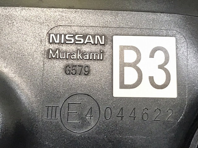 ノート/NOTE E12/HE12/NE12/SNE12 純正 後期 左 ドアミラー 12線 ウインカー カメラ付 Murakami G579/G531 96302-5WJ3B 日産(131158)