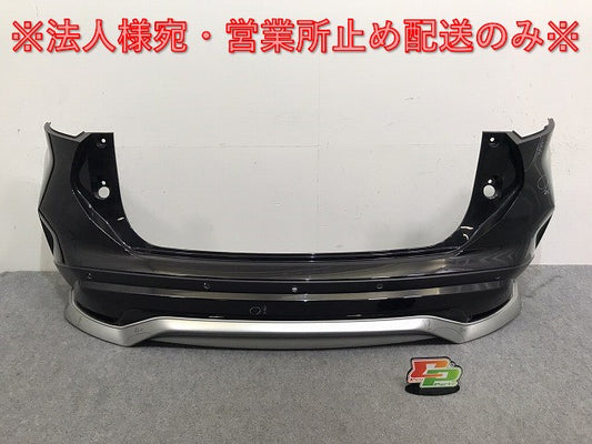 キックス/KICKS/オーテック/AUTECH P15 純正 リア バンパー スポイラー付 85022 5RY0H ピュアブラック G42 日産(131181)