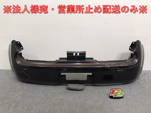 キューブ Z12/NZ12 純正 リア バンパー 85022 1FA0H ビターショコラ L50 日産(131201)