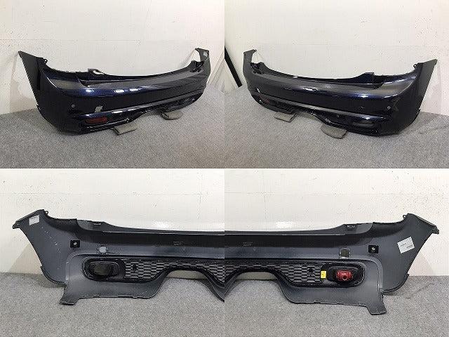MINI ミニ クーパーS F56 純正 リア バンパー 左リフレクター付 114129-10 7349626-6 ネイビー メタリック MINI(131207)